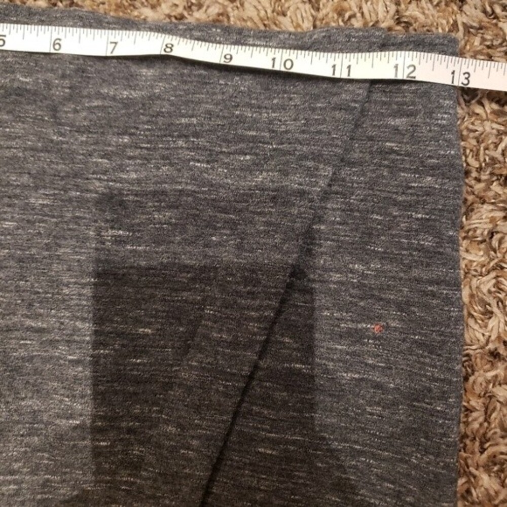 Ann Taylor Loft Faux Wrap Skirt Grey Size XXS - Picture 5 of 6
